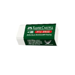 Pack de 3 Gommes Blanches pour crayon Faber Castell
