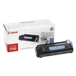 Toner Laser Pour Fax Noir Canon Cartridge 706