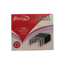 lot de 5 Boites de 1000 agrafes 23/23 BOSTON