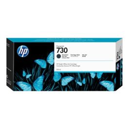 Cartouche d'encre HP 730 Noir Mat 300 ml d'origine pour Imprimante HP DesignJet série T1700 (P2V71A)