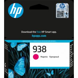 Cartouche d'encre HP 938 Magenta d'origine - 800 pages (4S6X6PE)