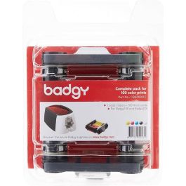 EVOLIS Badgy Ruban couleur YMCKO pour 100 impressions (CBGR0100C)