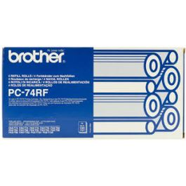 Pack de 4 recharges film pour Fax Brother PC-74RF