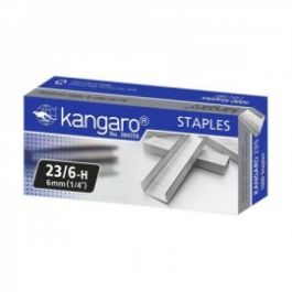 Lot de 20 boites de 1000 Agrafes KANGARO 23/6-H