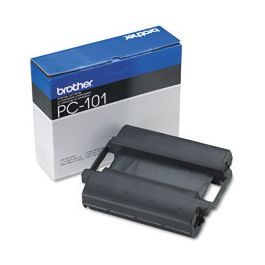 Kit Cartouche pour fax BROTHER Noir PC101