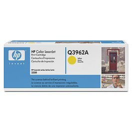 Cartouche d'impression Jaune HP Color LaserJet (Réf : Q3962A)