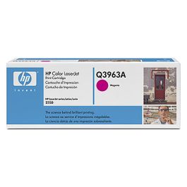 Cartouche d'impression Magenta pour HP Color LaserJet (Réf : Q3963A)