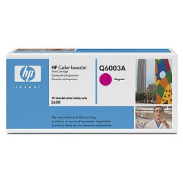 Cartouche d'impression Magenta pour HP Color LaserJet 124A (Réf : Q6003A)