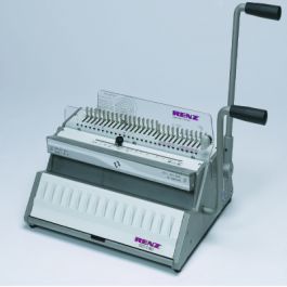 Machine manuelle de Reliure et Perforation métallique Renz 3.1" 1 Machine manuelle de Reliure et Perforation métallique Renz 3.1"